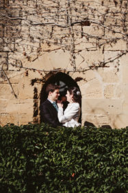 novios en el castillo de olite navarra